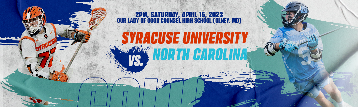 Corrigan Sports to Host Syracuse-North Carolina Men’s Lacrosse