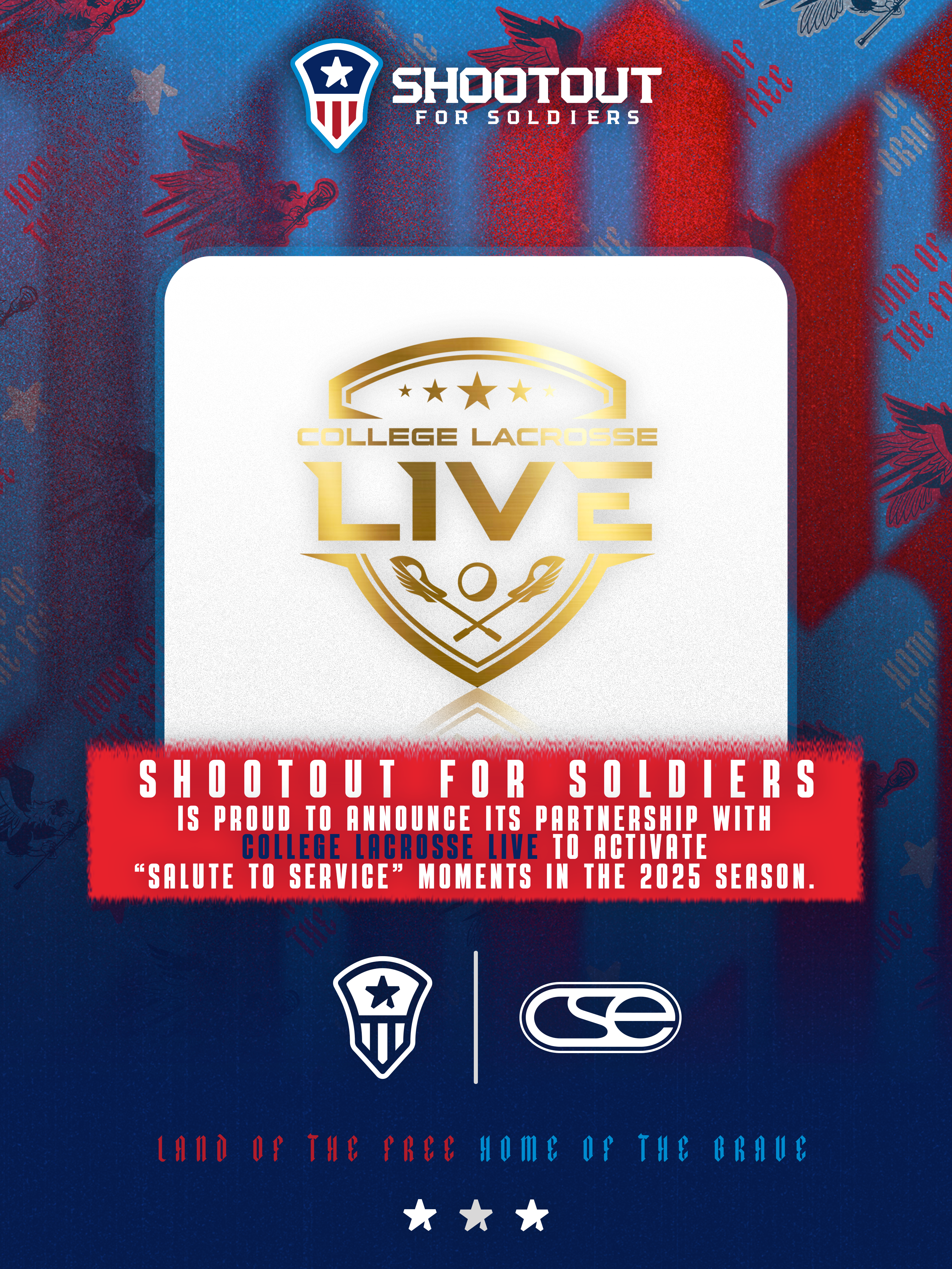 College Lacrosse Live Partners with Shootout for Soldiers to Honor American Veterans