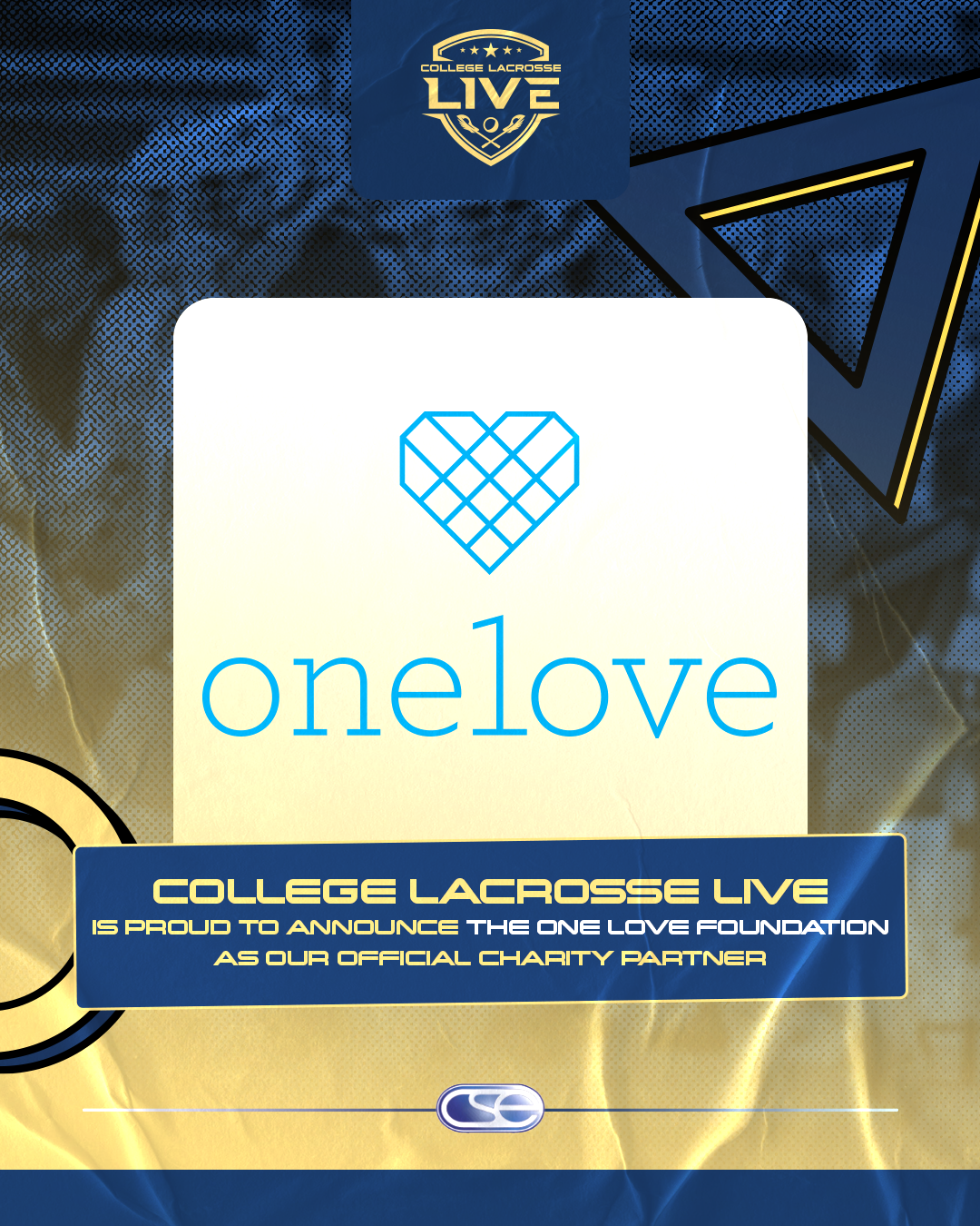 One Love Foundation Named Official Charity Partner of College Lacrosse Live